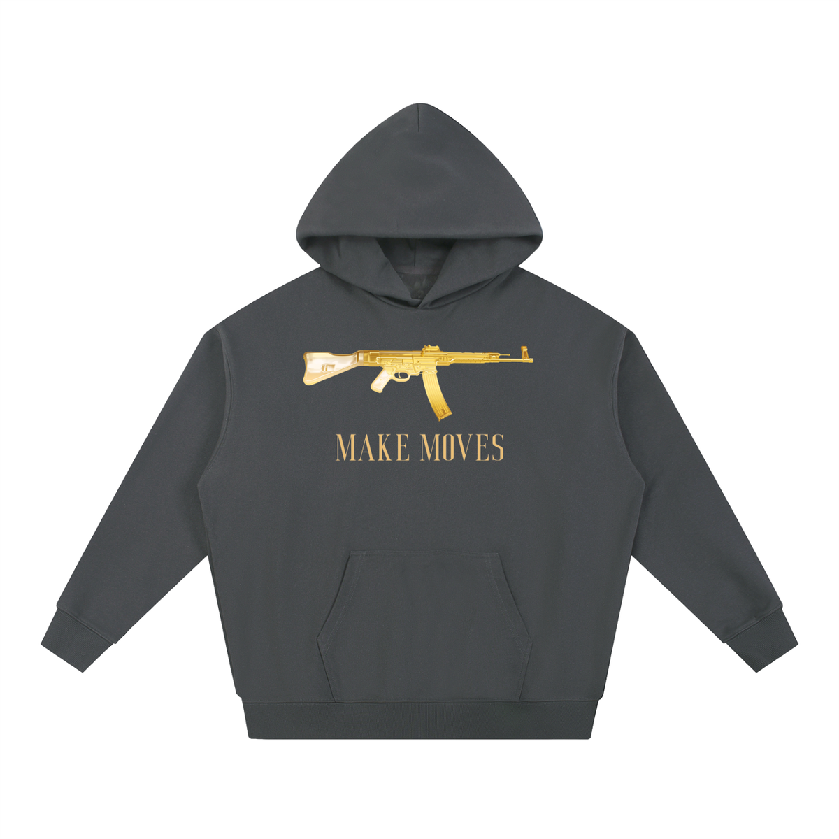 Make Moves | Essential Heavyweight Hoodie | RisenRetro