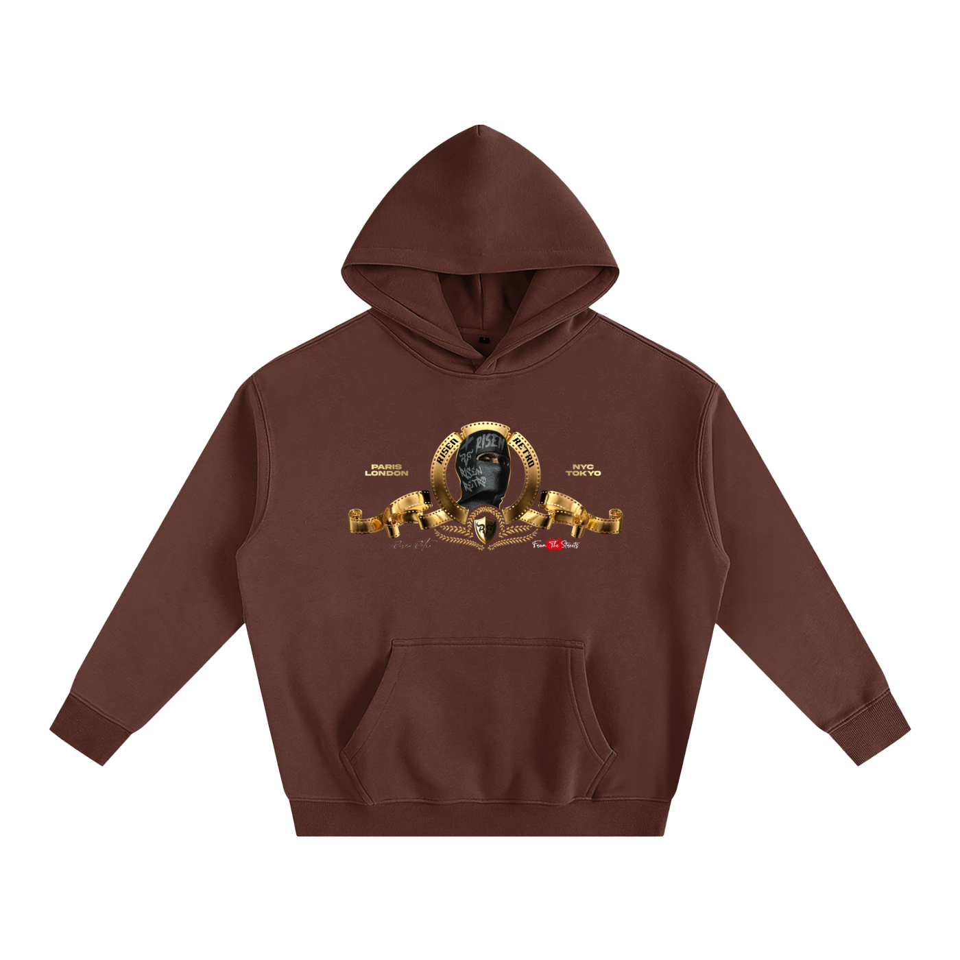 MGM X RisenRetro Oversize Fleeced Hoodie
