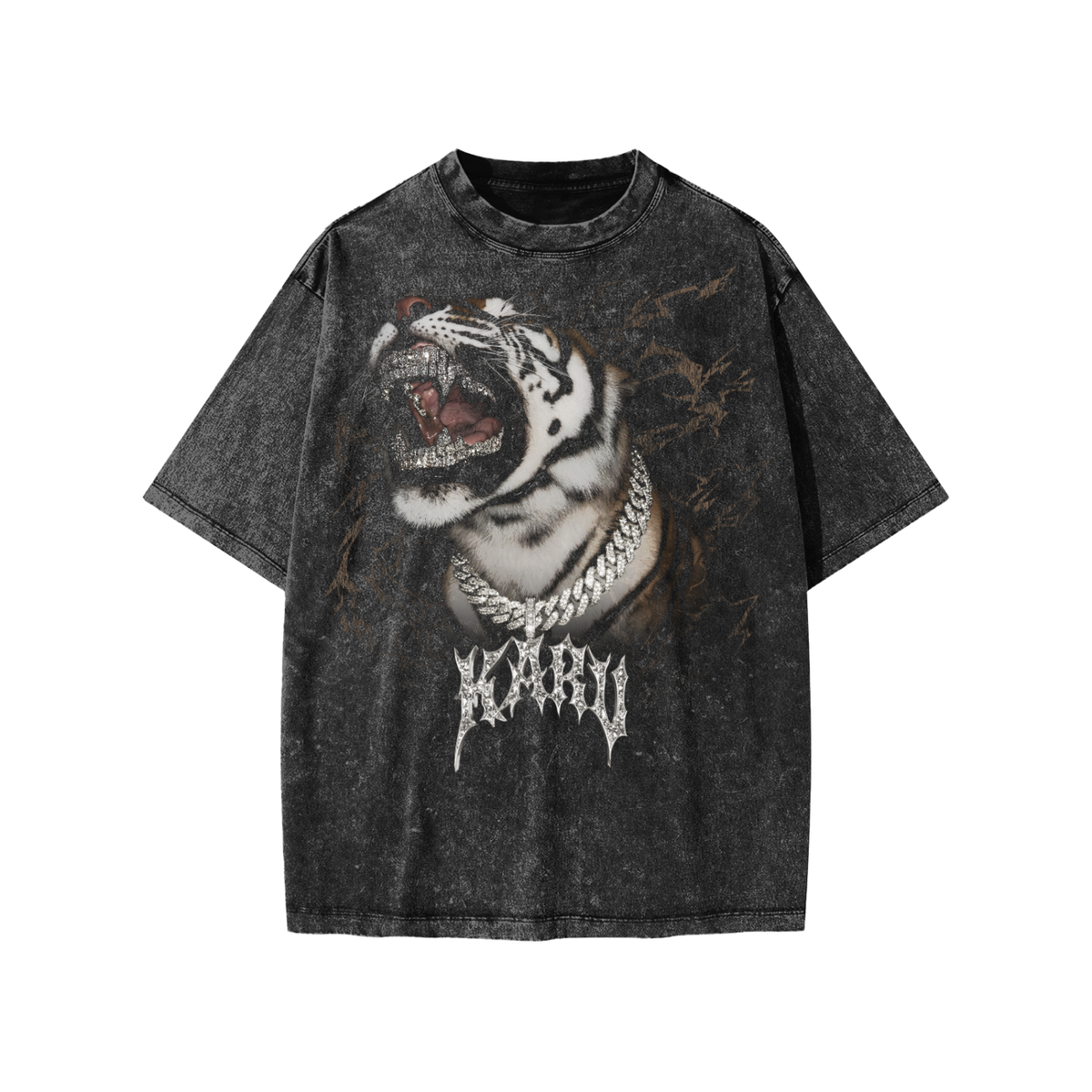 KARU CSTM DSGNR Snow Washed Kids' T-Shirt