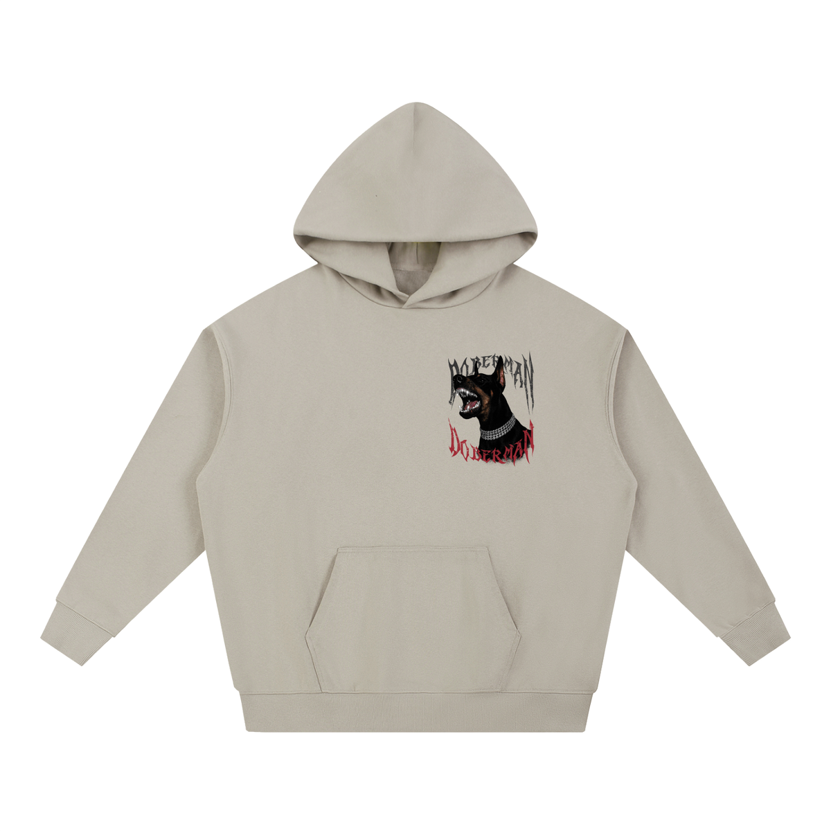 Dobermann X RisenRetro Essential Heavyweight Hoodie