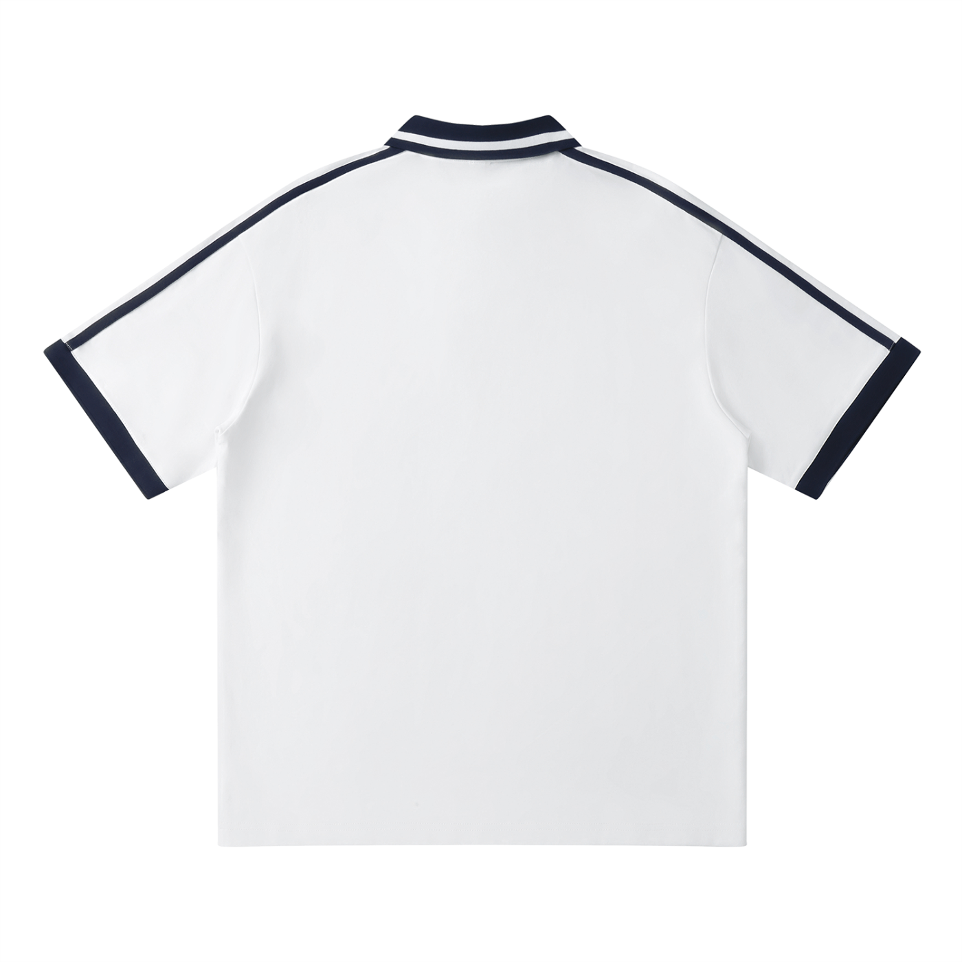 PANJAB LEGACY x RisenRetro Unisex Contrast Piping Polo Shirt
