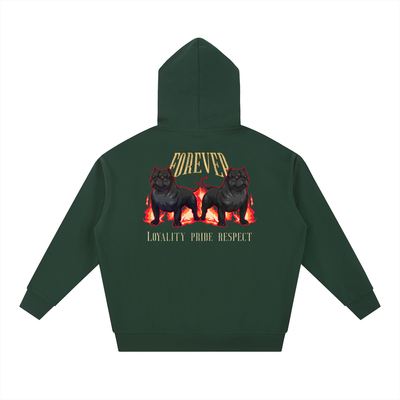 Forever Loyalty  X RisenRetro  Essential Heavyweight Hoodie