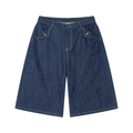 RisenRetro | Men's Vintage Wash Denim Shorts