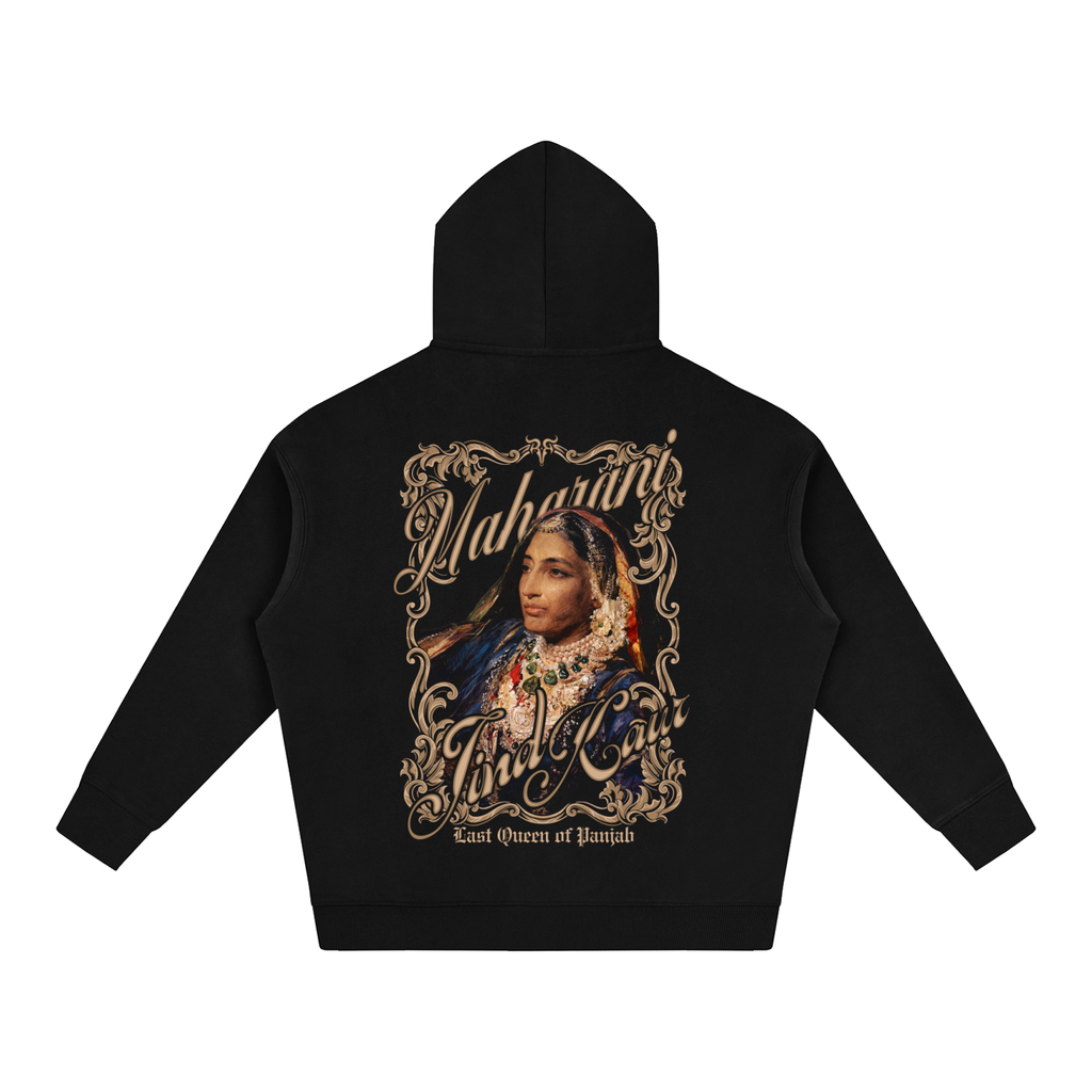MAHARANI JIND KAUR RisenRetro Oversize Fleeced Hoodie