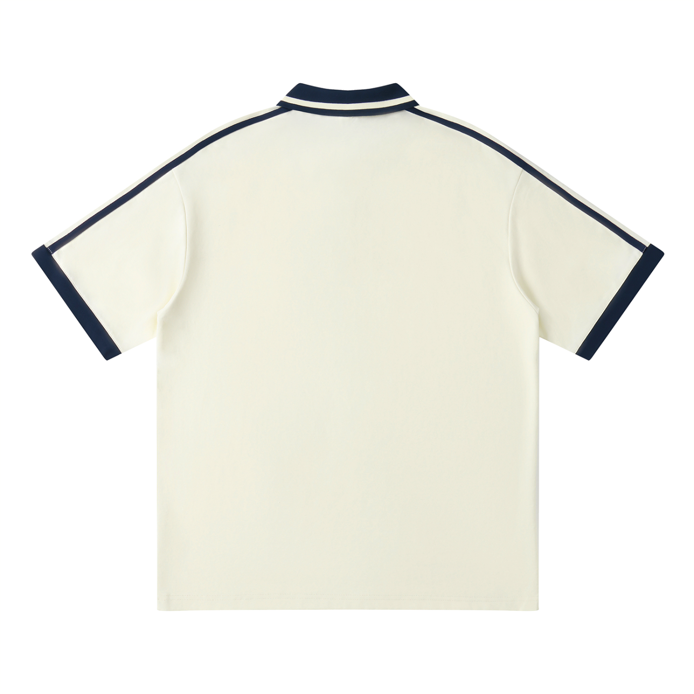 PANJAB LEGACY x RisenRetro Unisex Contrast Piping Polo Shirt