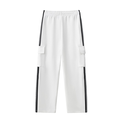 RisenRetro Side Stripe Straight-Leg Pants