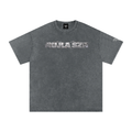 AUJLA SZN CSTM DSGNR Snow Washed Oversized Cotton T-Shirt