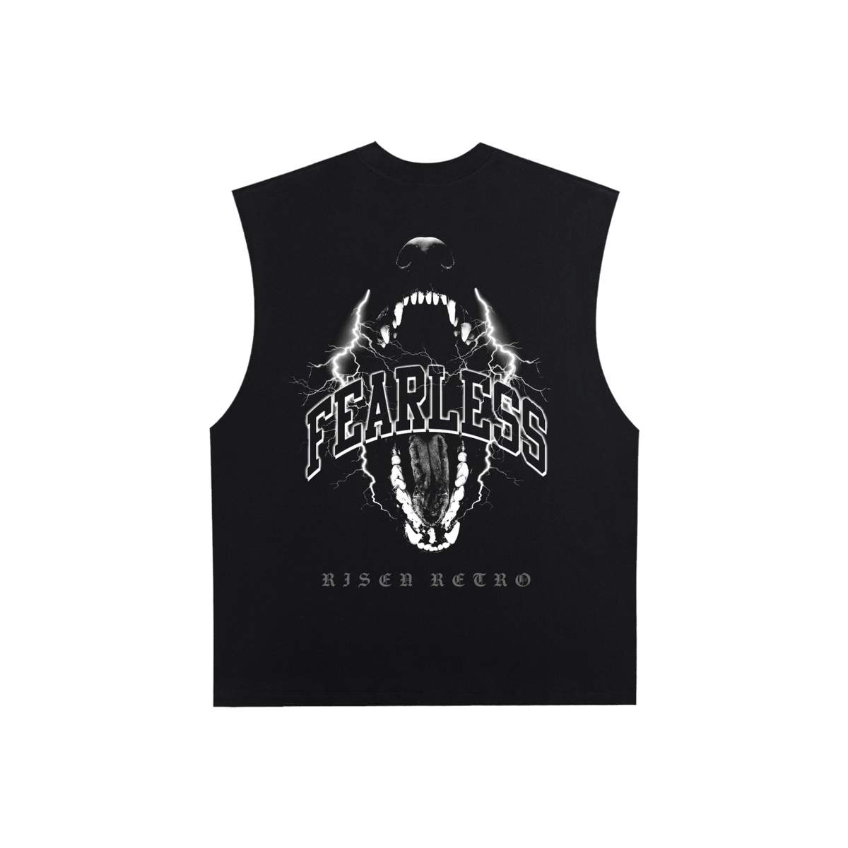 FEARLESS V2 | RisenRetro | Raw Edge Cotton Tank Top