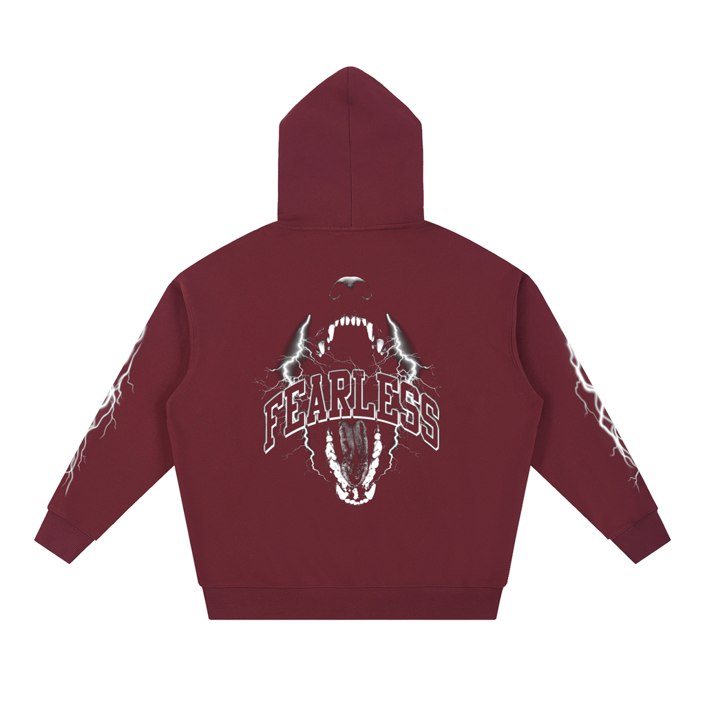 FEARLESS X RISENRETRO DTG Essential Heavyweight Hoodie