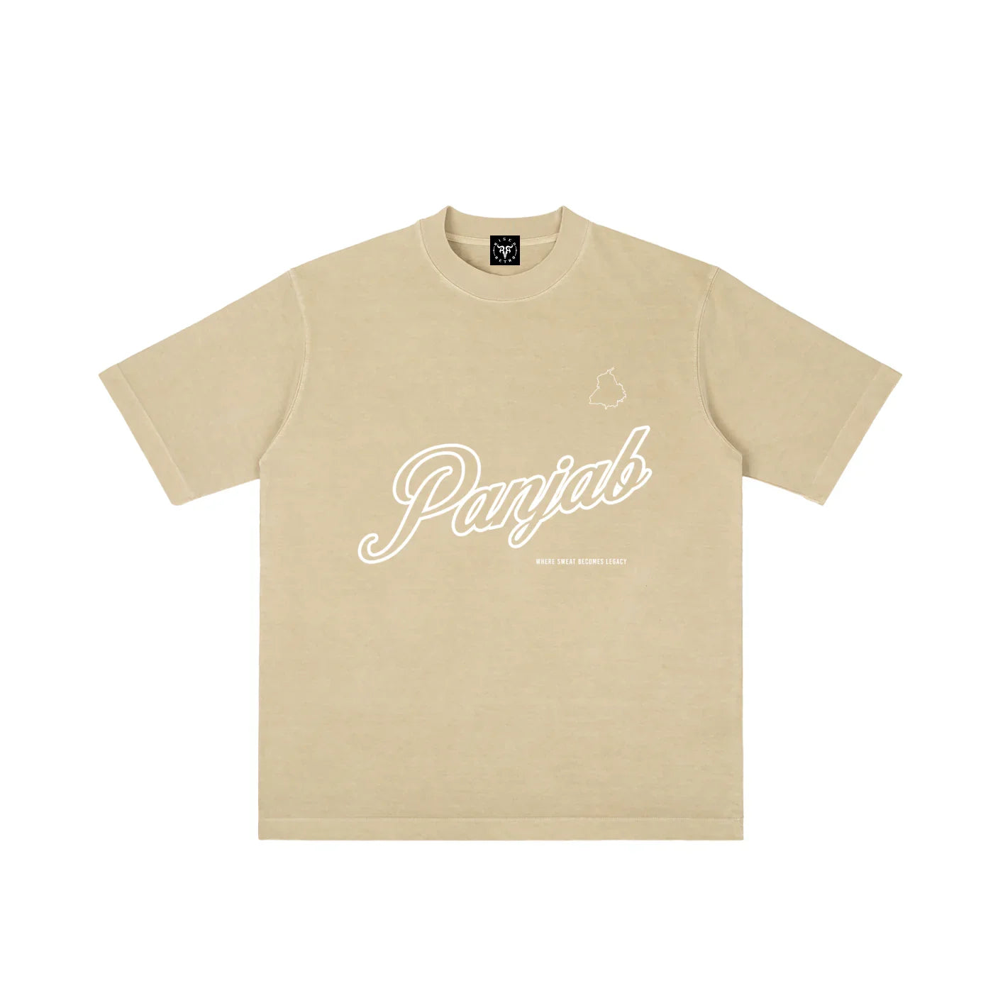 T-shirt à épaules tombantes Panjab Vintage Wash