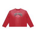CONQUERED THE WORLD | Unisex Sunfade Boxy Long Sleeve T-Shirt | Sidhu Moose Wala