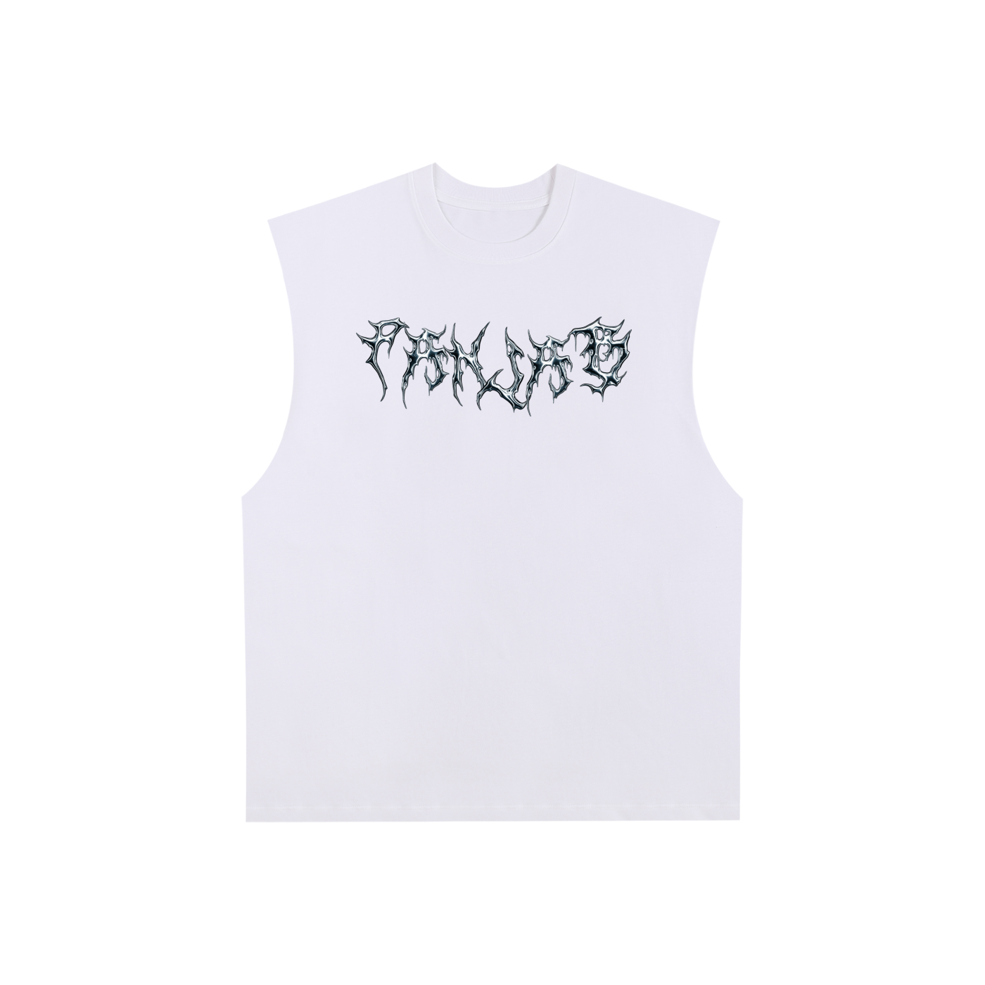 PANJAB Y2K PANTHER x Risen Retro Raw Edge Cotton Tank Top
