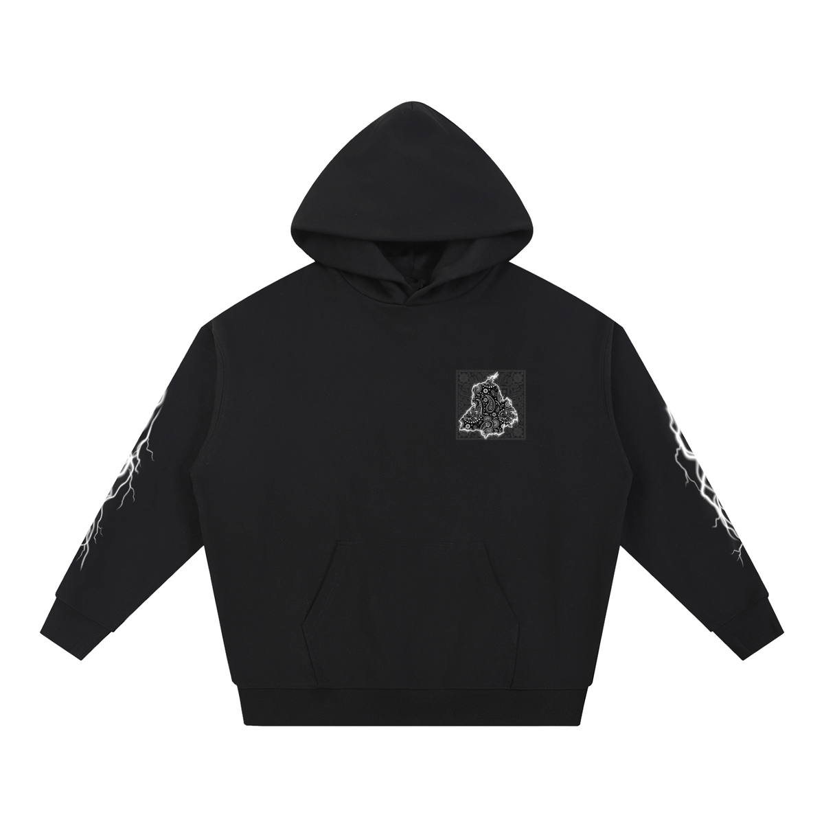 PANJAB BANDANA FLASH Essential Heavyweight Hoodie | RISENRETRO