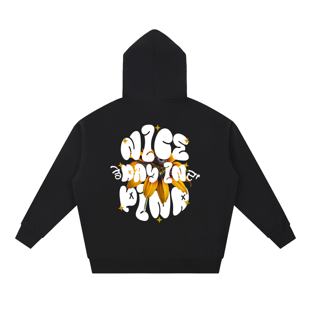 Nice Day in Da Pind Essential Heavyweight Hoodie | RisenRetro