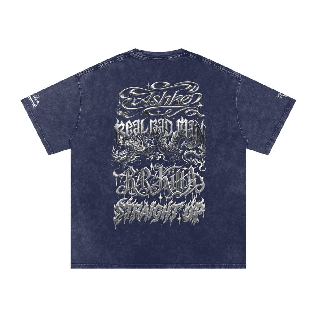 AUJLA SZN Snow Washed Oversized Cotton T-Shirt | RisenRetro