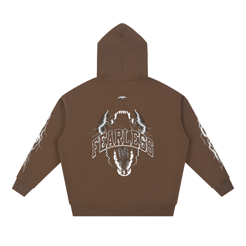 FEARLESS X RISENRETRO DTG Essential Heavyweight Hoodie