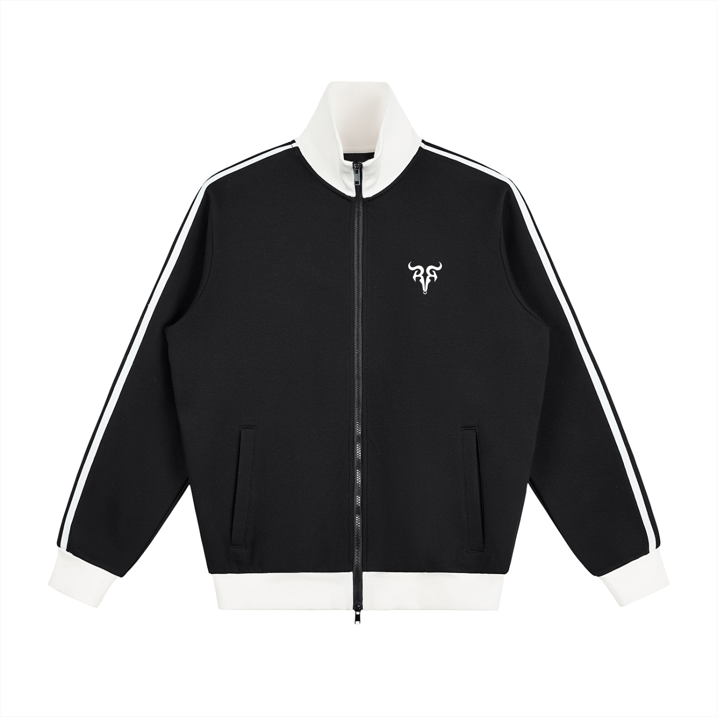 Urban Track Set X RisenRetro Contrast Side Stripe Fleece Track Jacket
