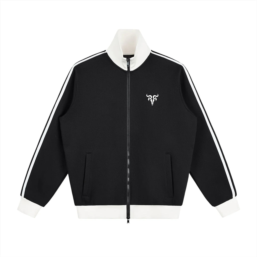 Urban Track Set X RisenRetro Contrast Side Stripe Fleece Track Jacket