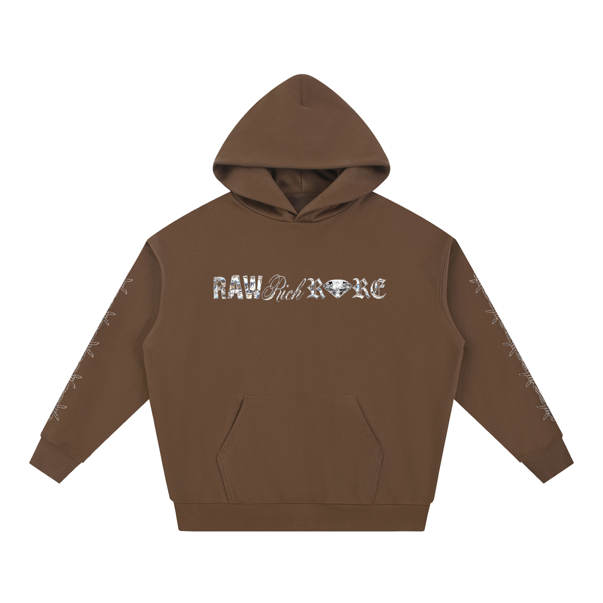 Raw Rich Rare X RisenRetro Essential Heavyweight Hoodie