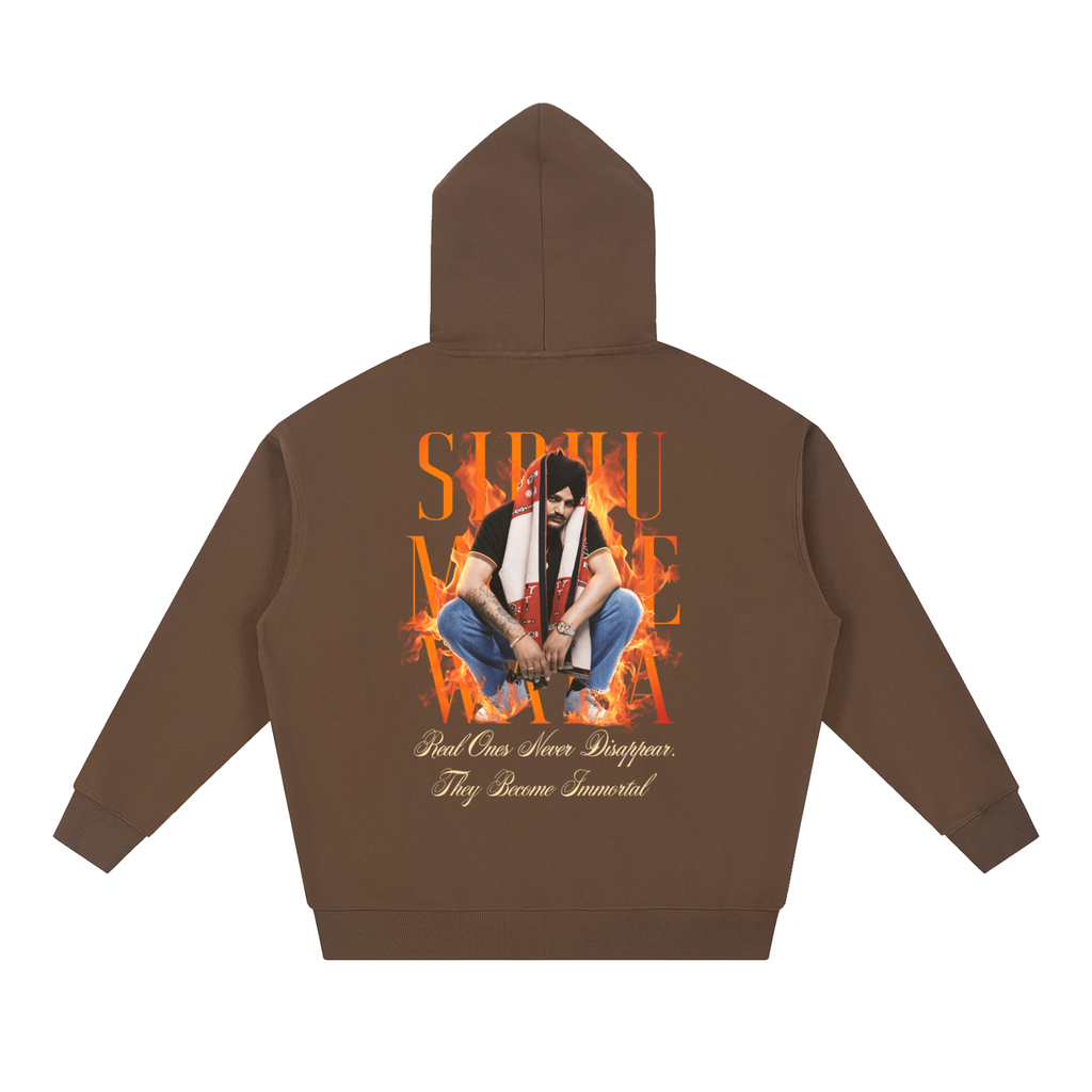 SIDHU MOOSE WALA X RISENRETRO Essential Heavyweight Hoodie