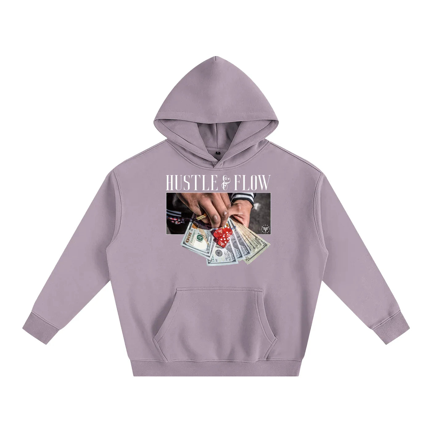 Sweat à capuche oversize en polaire Hustle & Flow X RisenRetro