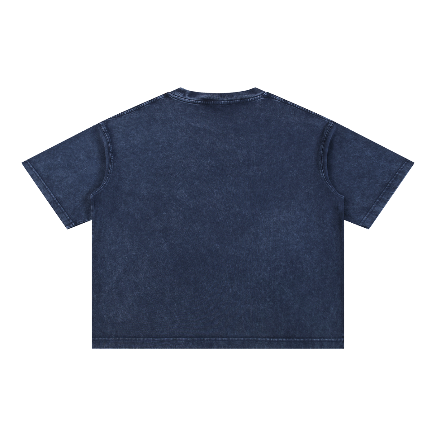 Moose Print S.M.W X RISEN RETRO Wash Boxy Cotton T-Shirt