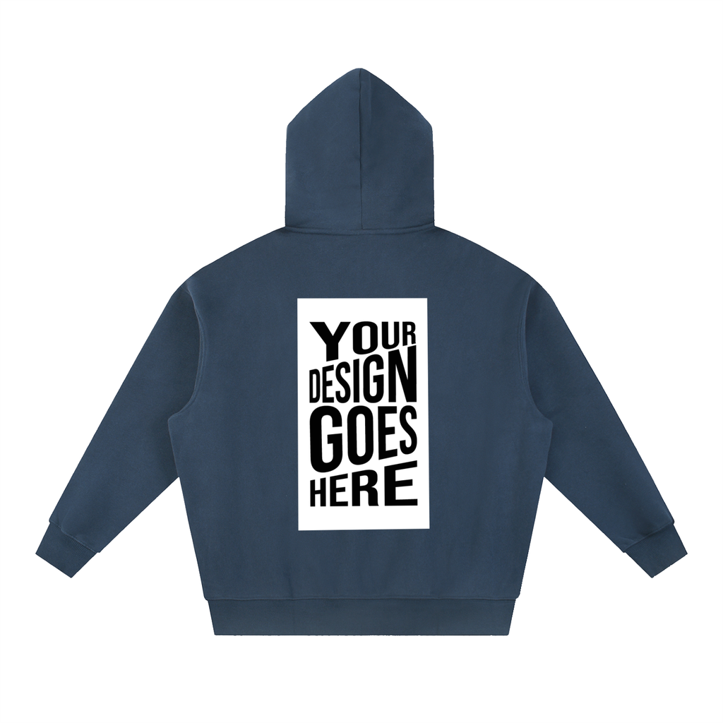 CUSTOM ORDER | RISENRETRO | Essential Oversized Boxy Fit Fleece Hoodie