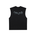 PANJAB Y2K BANDANA X Risen Retro Raw Edge Cotton Tank Top