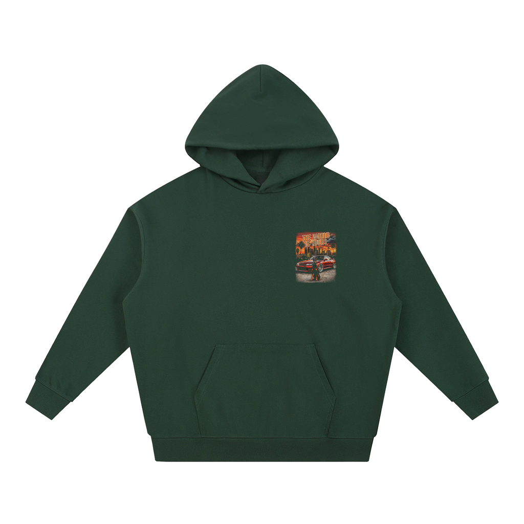 THE WORLD IS YOURS X RISENRETRO Essential Heavyweight Hoodie