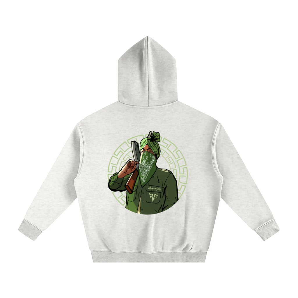 Sweat à capuche oversize en polaire SMW OG