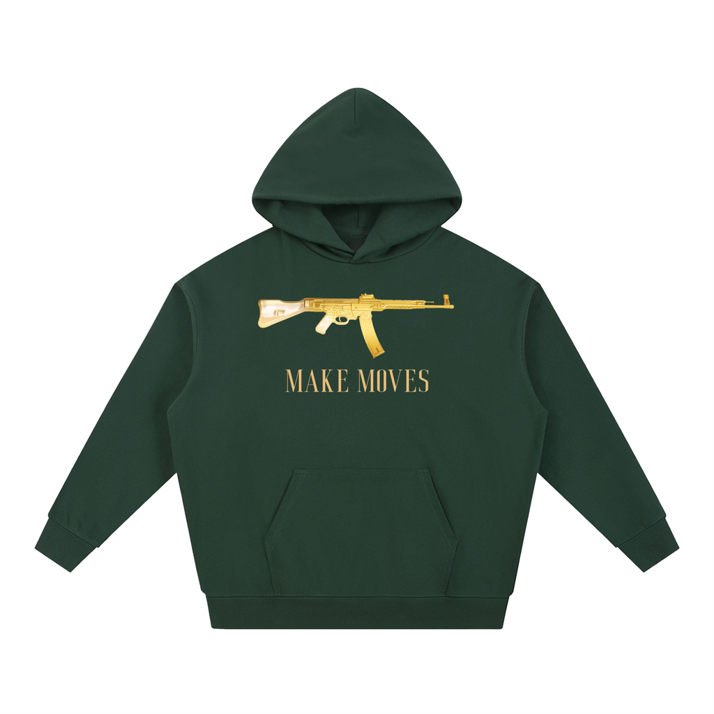 Make Moves | Essential Heavyweight Hoodie | RisenRetro