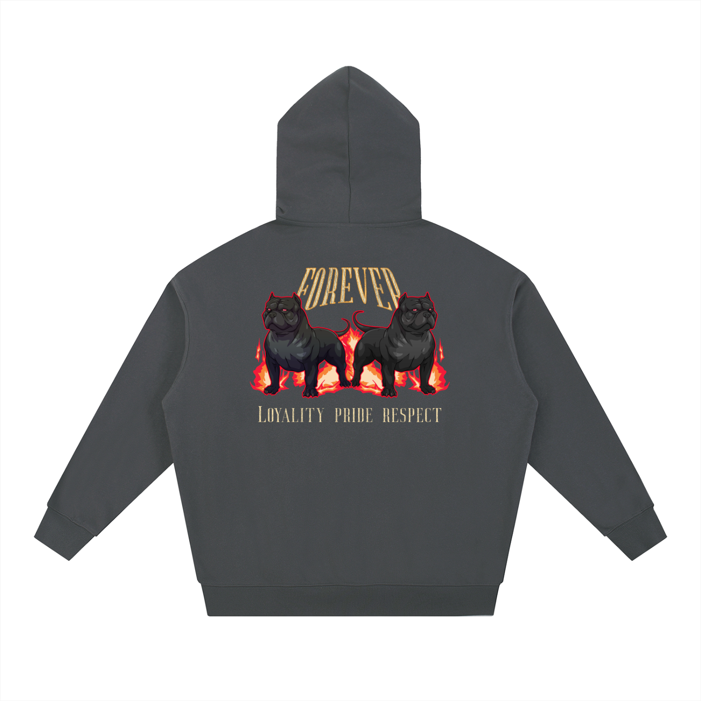 Forever Loyalty  X RisenRetro  Essential Heavyweight Hoodie