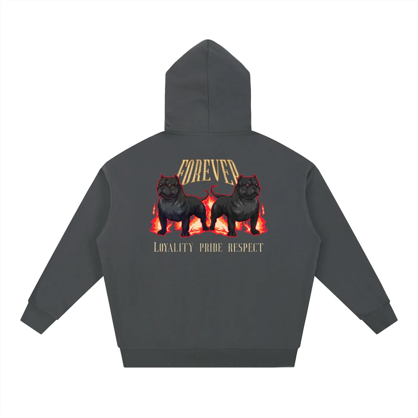 Fierté, loyauté et respect pour toujours X RisenRetro Essential Heavyweight Hoodie
