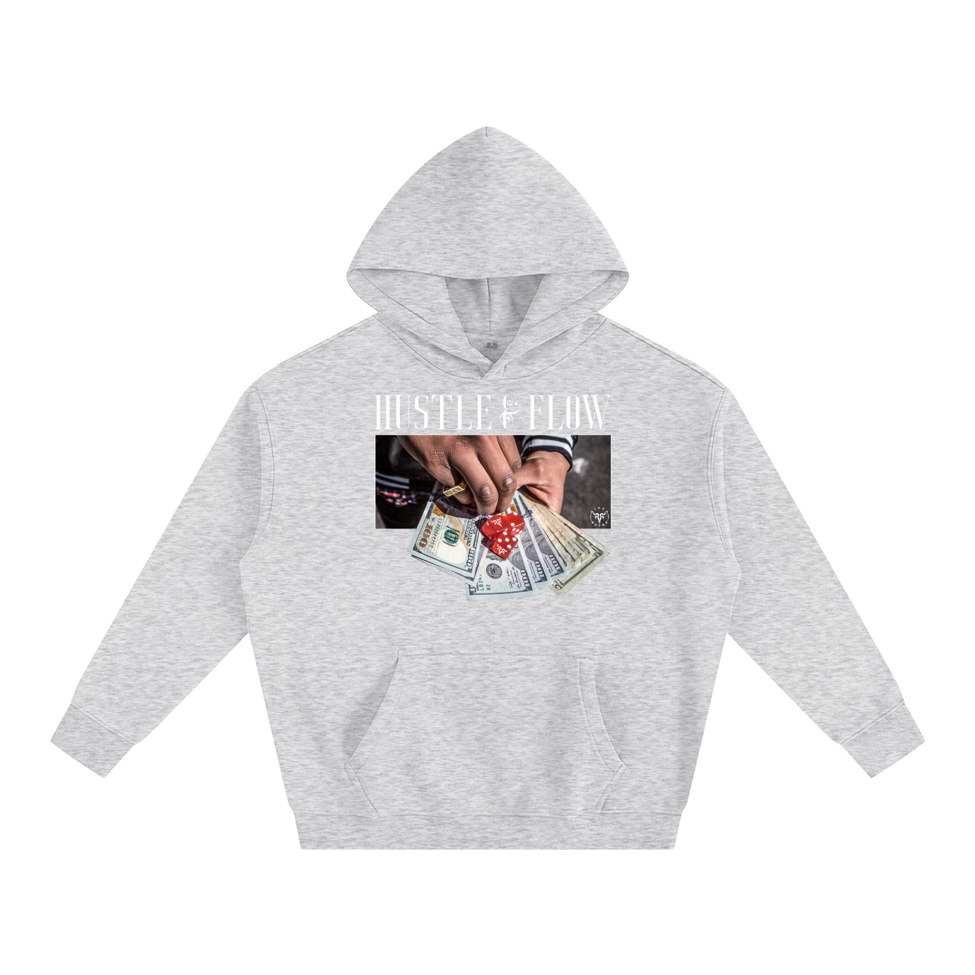 Hustle & Flow X RisenRetro Oversize Fleeced Hoodie