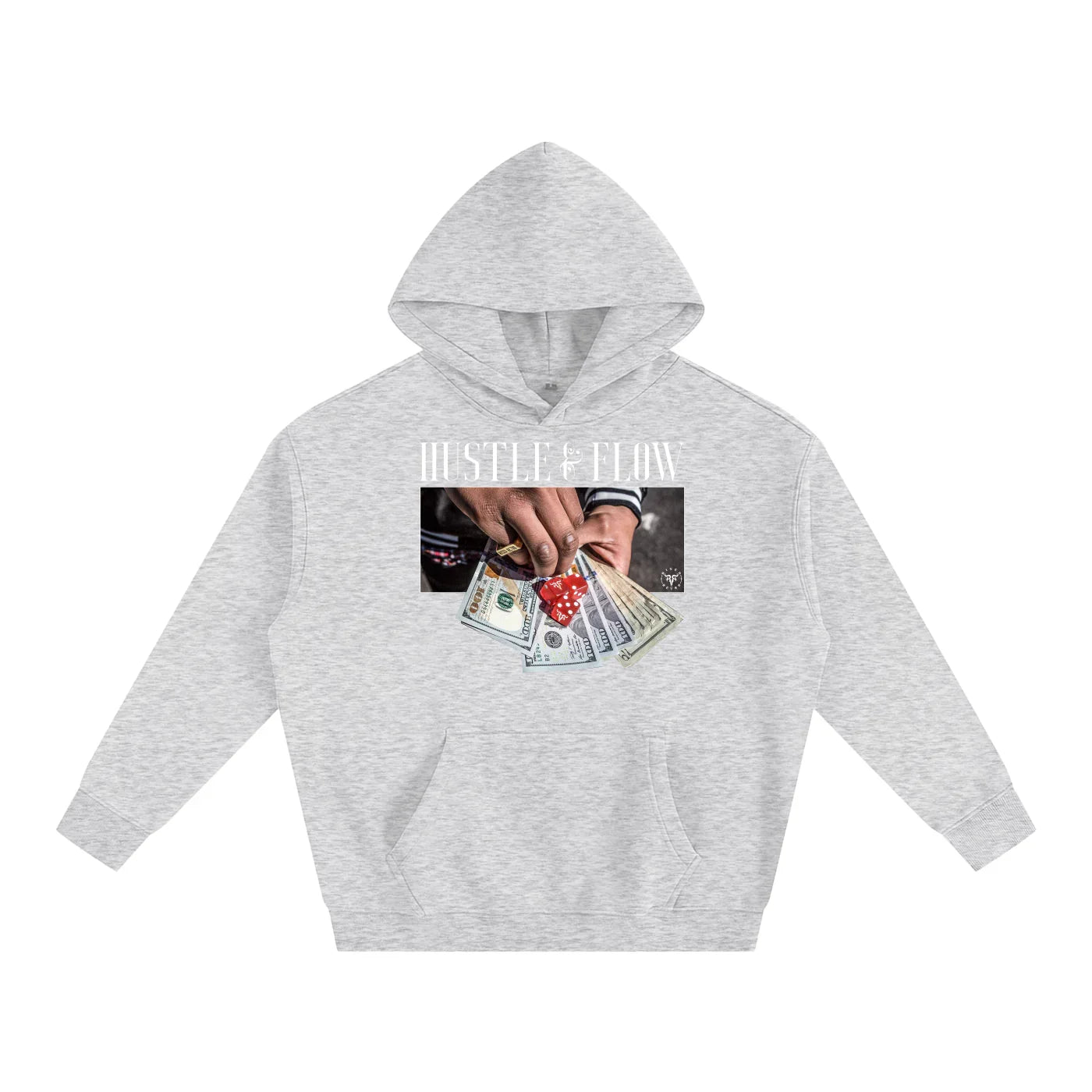 Sweat à capuche oversize en polaire Hustle & Flow X RisenRetro