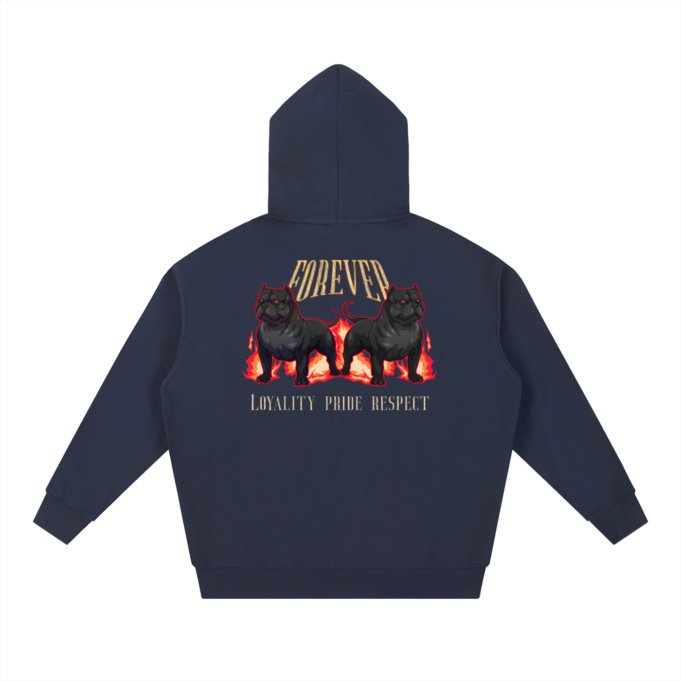 Forever Loyalty  X RisenRetro  Essential Heavyweight Hoodie
