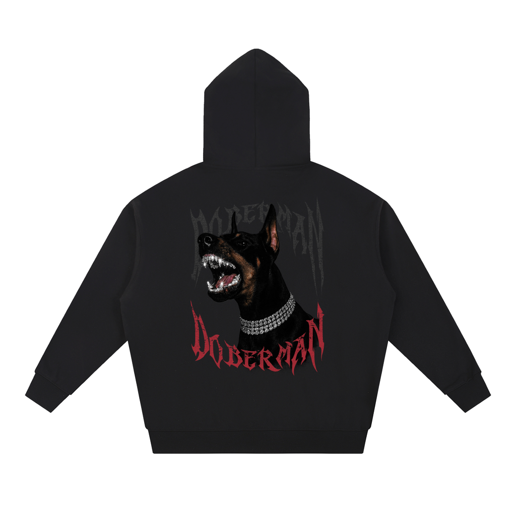 Dobermann X RisenRetro Essential Heavyweight Hoodie