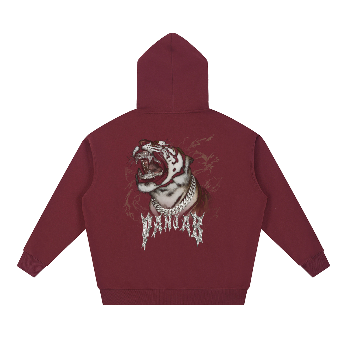 TIGER ROAR PANJAB X RISENRETRO Essential Heavyweight Hoodie