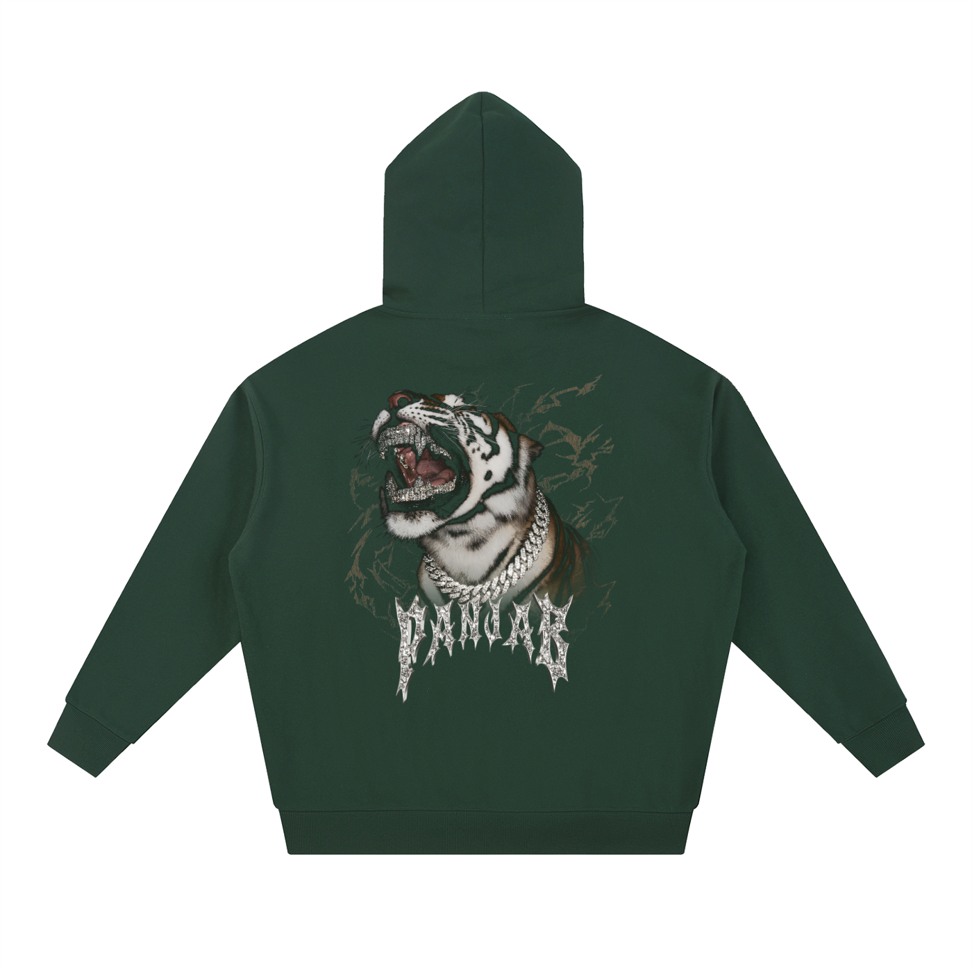 TIGER ROAR PANJAB X RISENRETRO Essential Heavyweight Hoodie