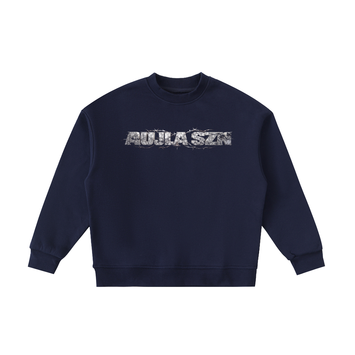 AUJLA SZN CSTM DSGNR Essential Fleece Kids' Crewneck Sweatshirt
