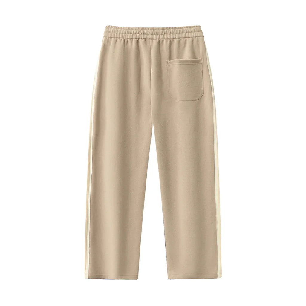 Motion Set X RisenRetro Contrast Side-Stripe Straight-Leg  Pants