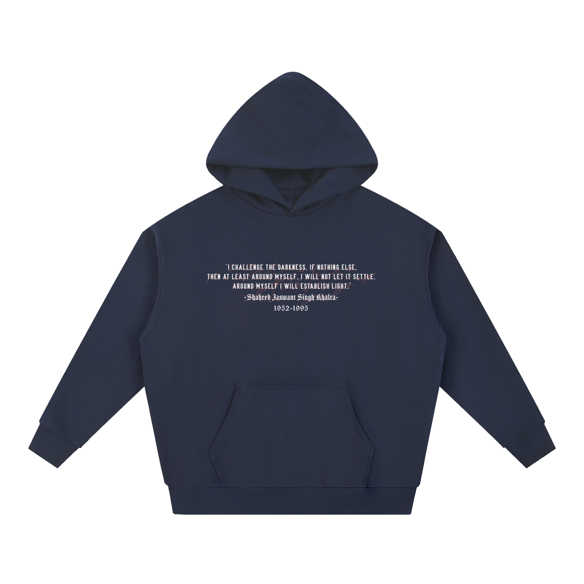JASWANT SINGH KHALRA | Essential Heavyweight Hoodie | RisenRetro