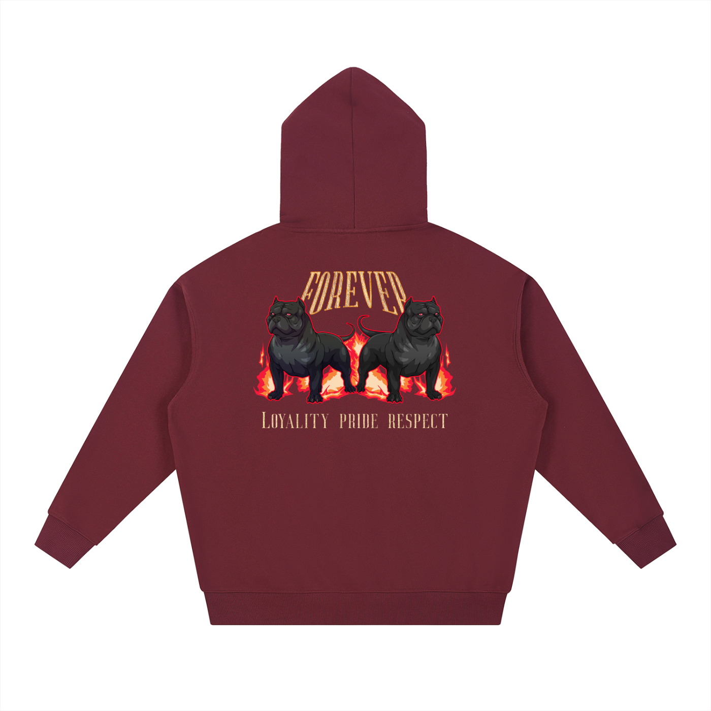 Forever Loyalty  X RisenRetro  Essential Heavyweight Hoodie