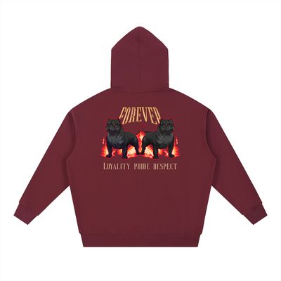 Forever Loyalty  X RisenRetro  Essential Heavyweight Hoodie