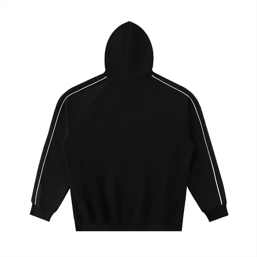Panjab Legacy X Risen Retro Contrast Piping Raglan Hoodie