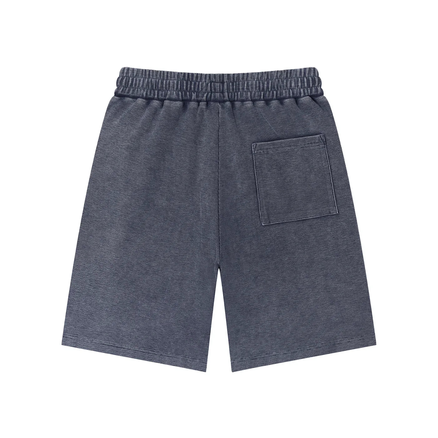 Make Moves Mineral Wash Waffle Knit Shorts