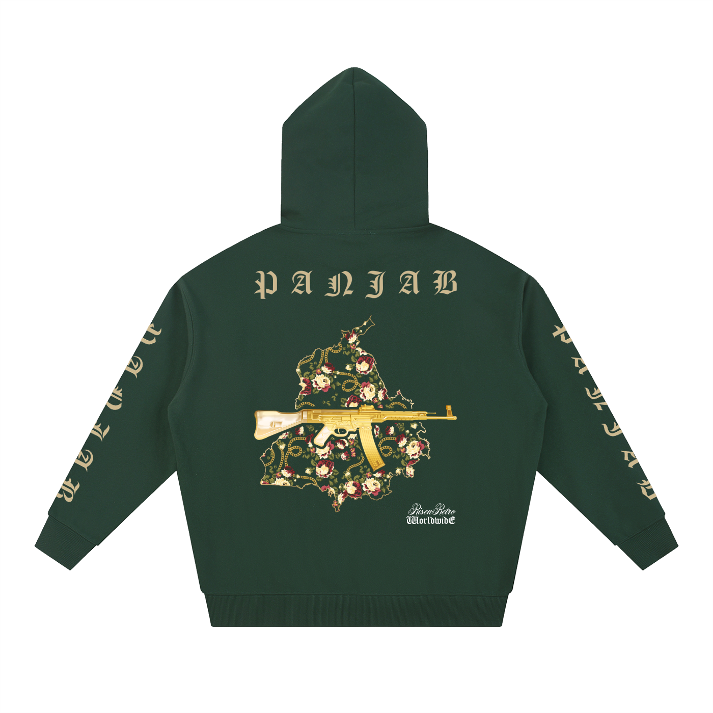 Vintage Panjab V3 X RisenRetro Essential Heavyweight Hoodie