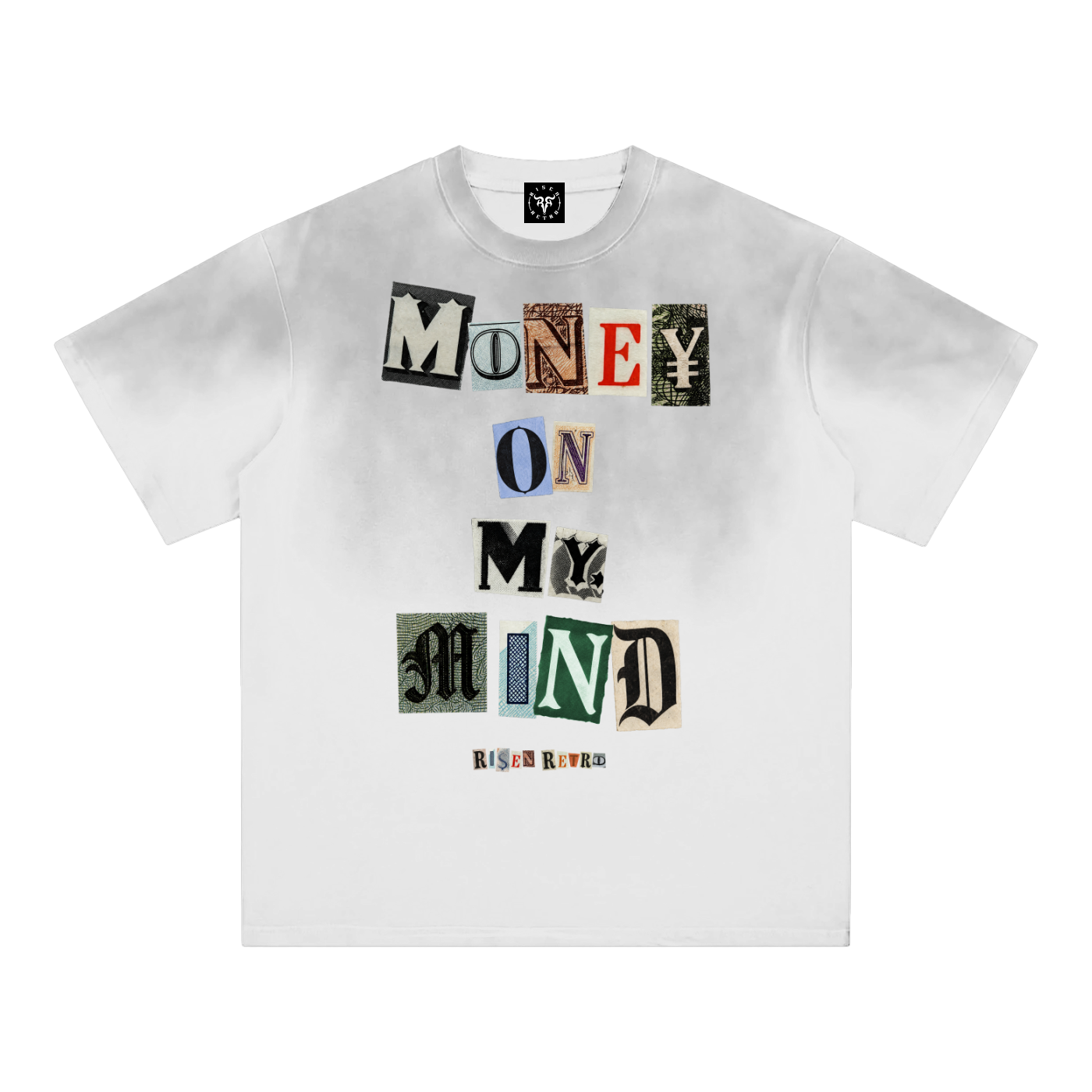 Money on My Mind X RisenRetro Sunfade Edge Gradient T-Shirt