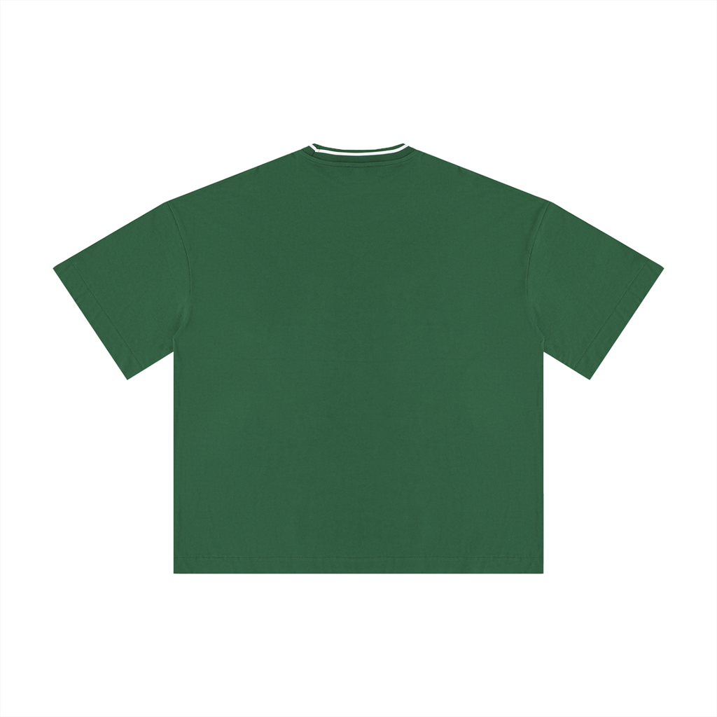 RAW RICH RARE X Risen Retro Unisex Boxy Ribbed T-Shirt