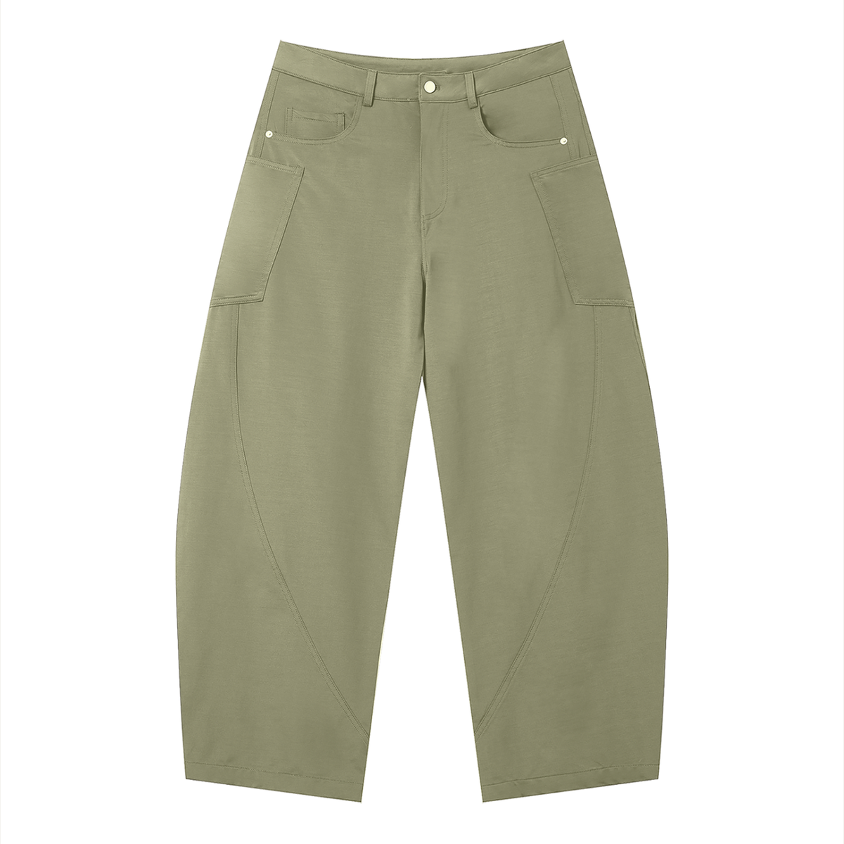 RISENRETRO | Men's Barrel Leg Pants